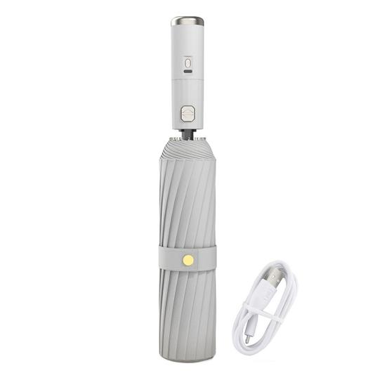 Складной зонт с вентилятором, 3 скорости, регулируемый, USB, перезаряжаемый, с защитой от ультрафиолета, портативный, водонепроницаемый, ветрозащитный, летний, уличный, солнцезащитный, дождевой зонт