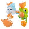Let's Toy Round and Round Toddler Bath Play Toy Conch and Turtle, Korean Bath Toys