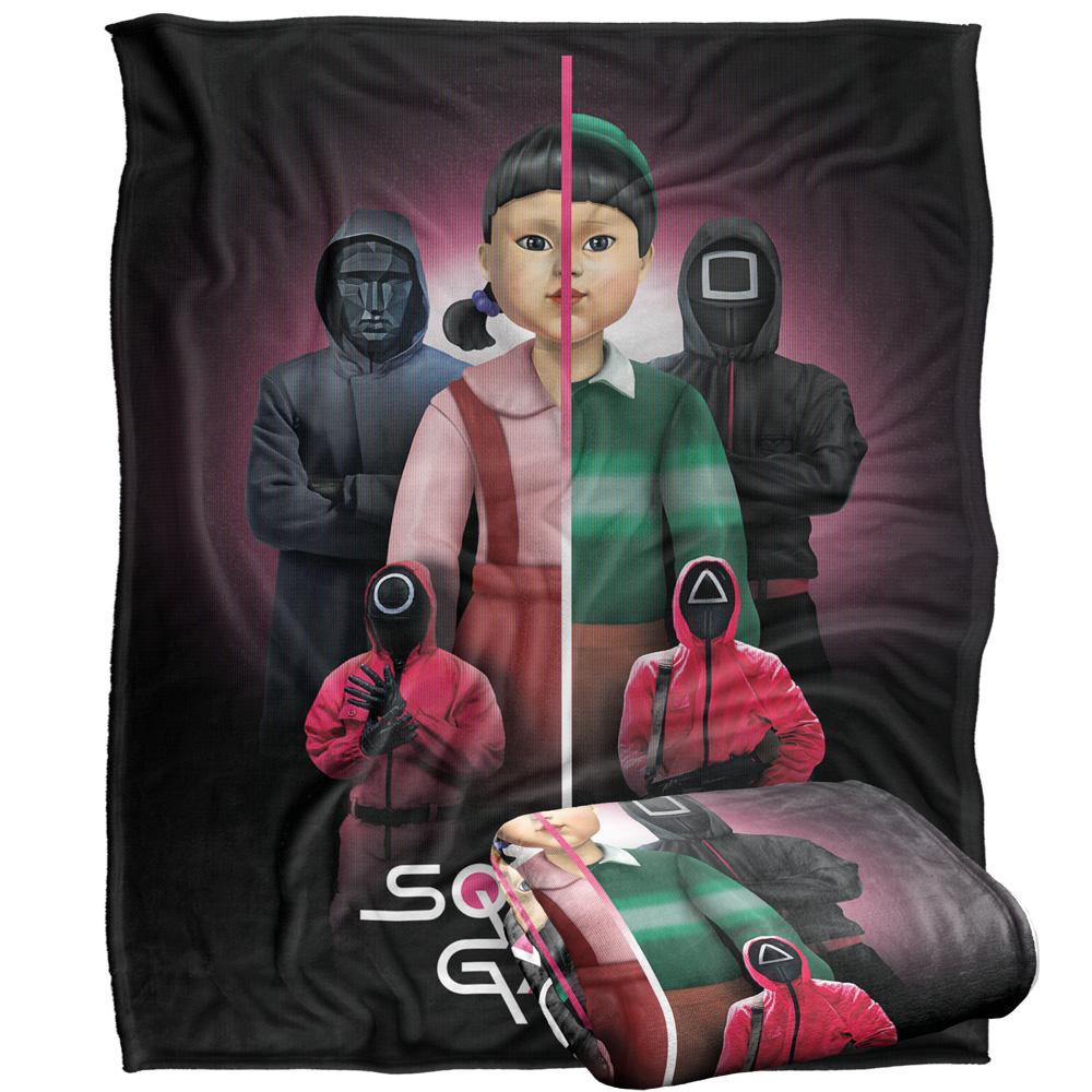 Squid Game 3 Silky Poster Supersoft Blanket