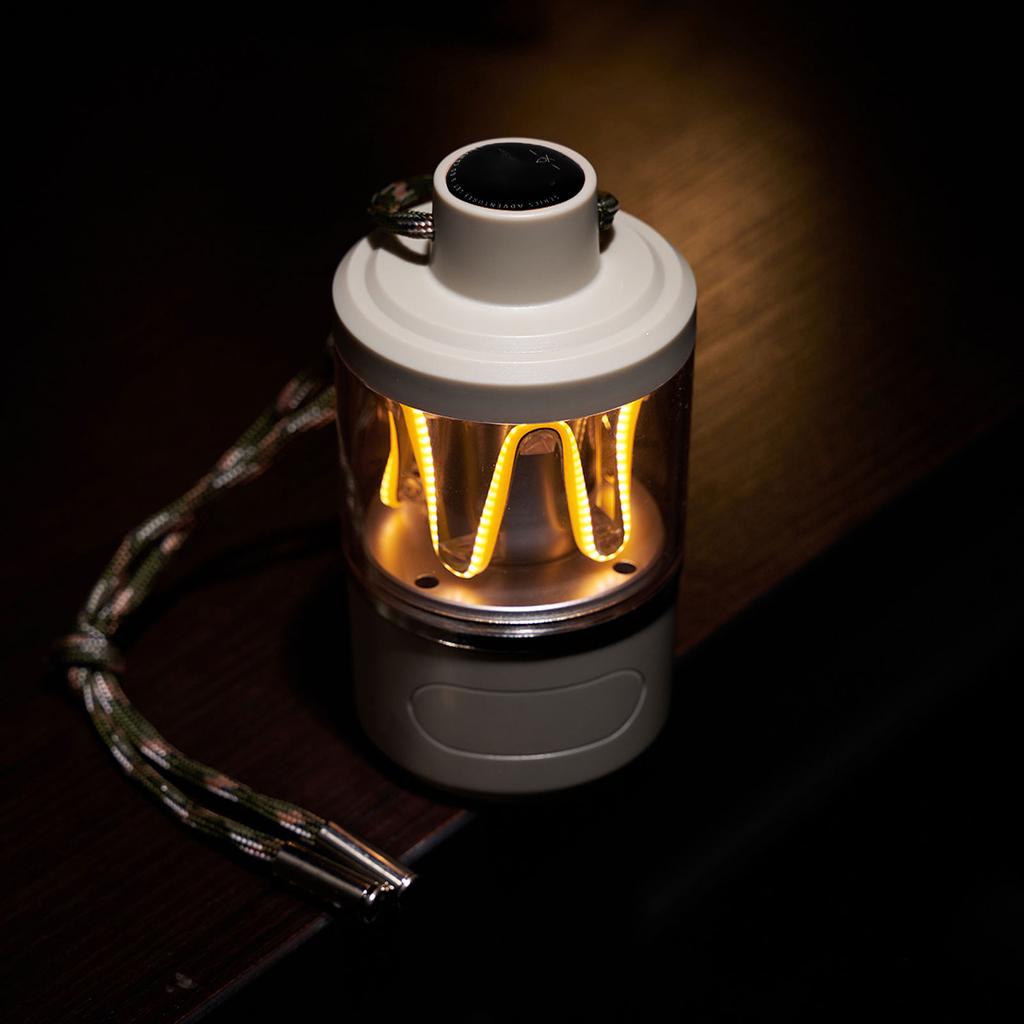 LED Camping Lamp IPX4 Water Proof Portable Flashlight Rechargeable Emergency Light for Indoor Outdoo