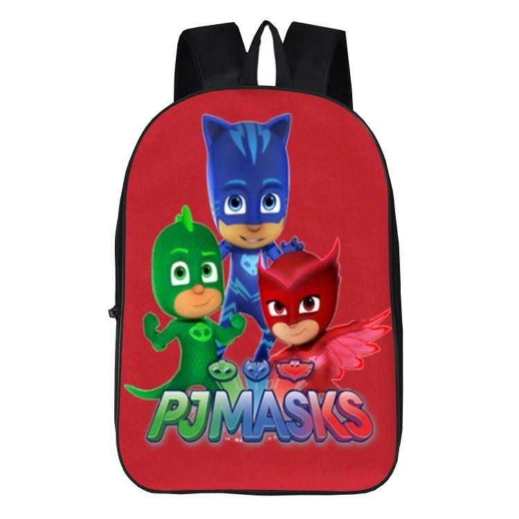 Прочный рюкзак PJ Masks для детей с ярким 3D-дизайном персонажей и регулируемыми мягкими лямками