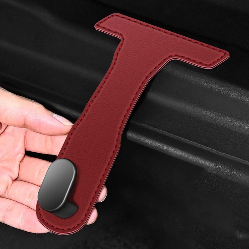 Space-Saving Car Hanging Hook Foldable Seat Back Hanger Convenient Car Glove Box Hook Storage
