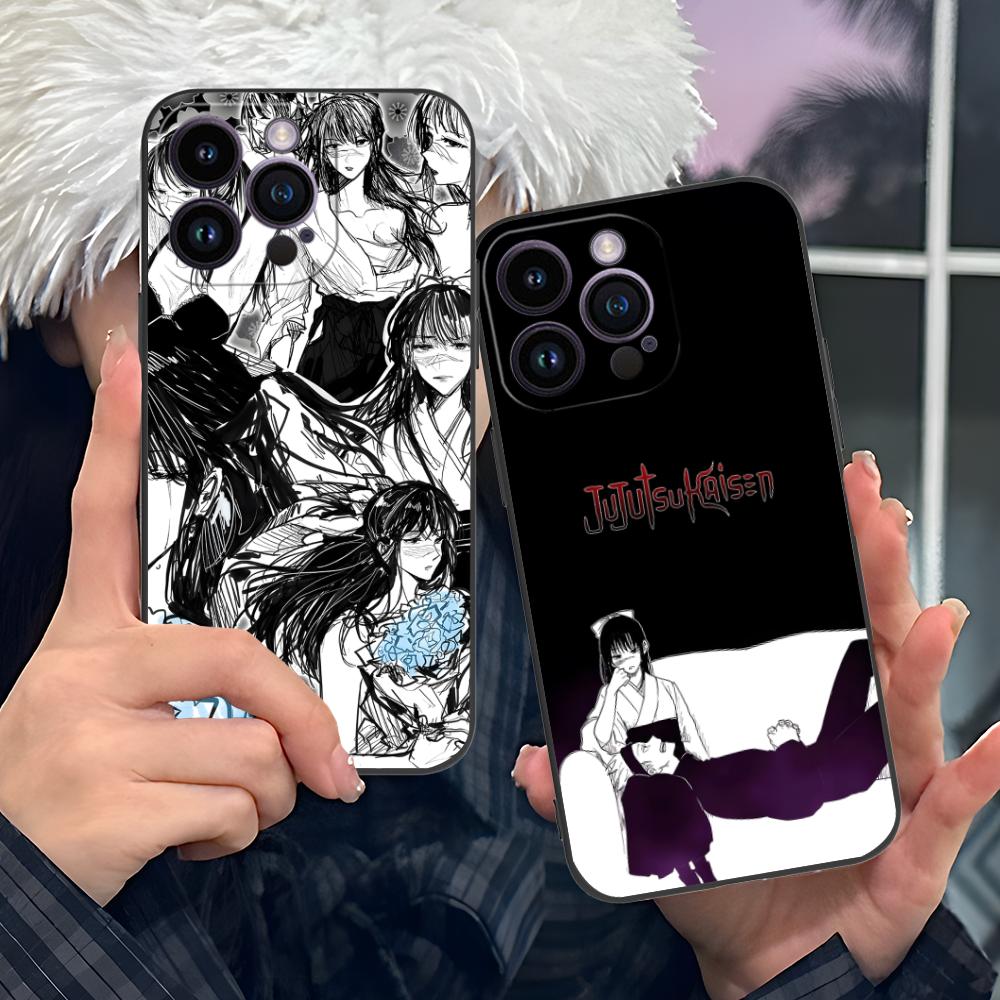Чехол для телефона JJK Utahime Iori с принтом для iPhone 17 16 15 14 13 12 11 X XR XS 8 7 Air Pro Max Plus Mini Мягкий противоударный чехол из ТПУ