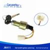Ключ зажигания стартера крана-погрузчика Heli (JK411) - Совместимо с 3-проводными и 4-проводными системами
