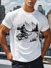 Unisexs and Womens  Pure Cotton Tshirts Suitable for Unisexs Beach Fashion Pattern Unisexs Tshirts Casual Sports Vacation Clothing