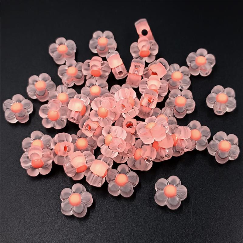 Креативные 10 шт., изготовление ювелирных изделий, ожерелье, браслет, прозрачные/матовые модные 13 мм, материал ручной работы, банка в форме сердца, сливовые бусины