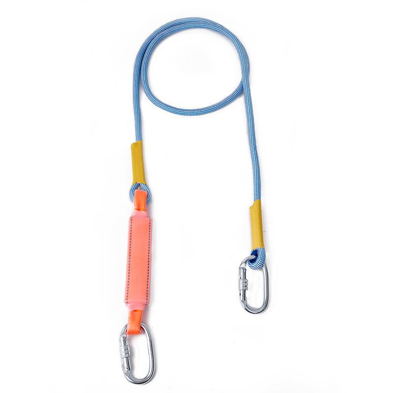 Safety Extension Rope with Hooks for High-Altitude Outdoor Work
