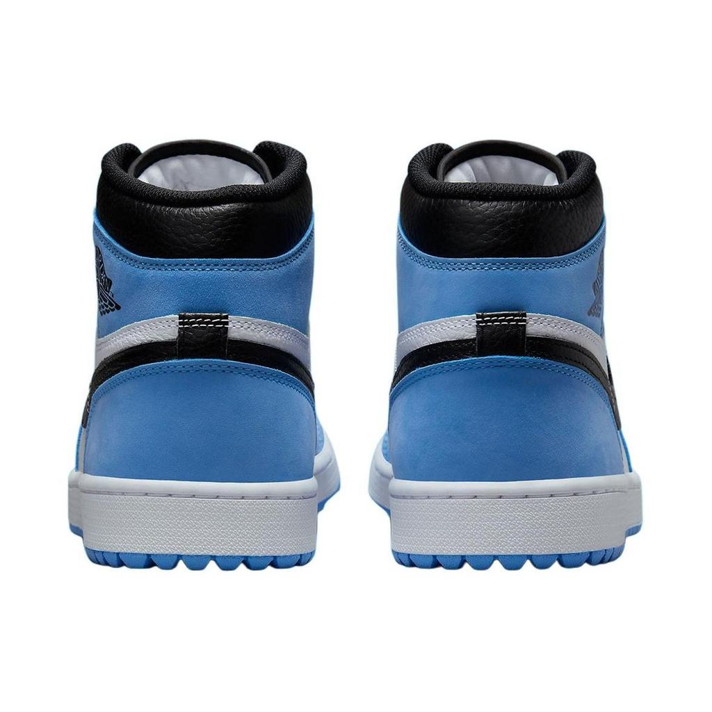 Кроссовки Air Jordan 1 High Golf University Blue Мужские Черно-белые DQ0660-400