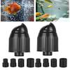 2Pcs Aquarium Filter 360 Degree Rotation Wavemaker Pump Head Fish Tank Accessory Tools(ZYT31