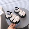 Children Shoes Designer Fashion Soft Soled Sandals Trendy Elegant Antiskid Girl Party Dresses Shoes Daily Versatile Casual Shoes