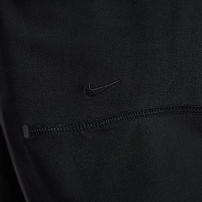 Men's Pants Nike Knitted Sweatpants Men's Black/Black Moderate Cuffed Pants