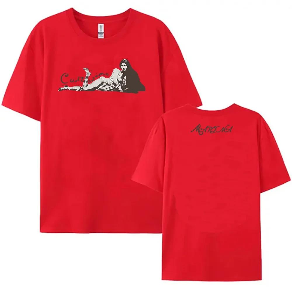 Cuntissimo Tee Marina Princess Of Power Album 2025 Tshirt Cotton Summer Short Sleeve Tshirts Wounisex Clothing Graphic Print Shirt