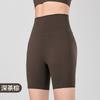 Yoga three-point hot pants women's summer thin belly high waist peach hip lift leggings sports wear bottoming fitness shorts