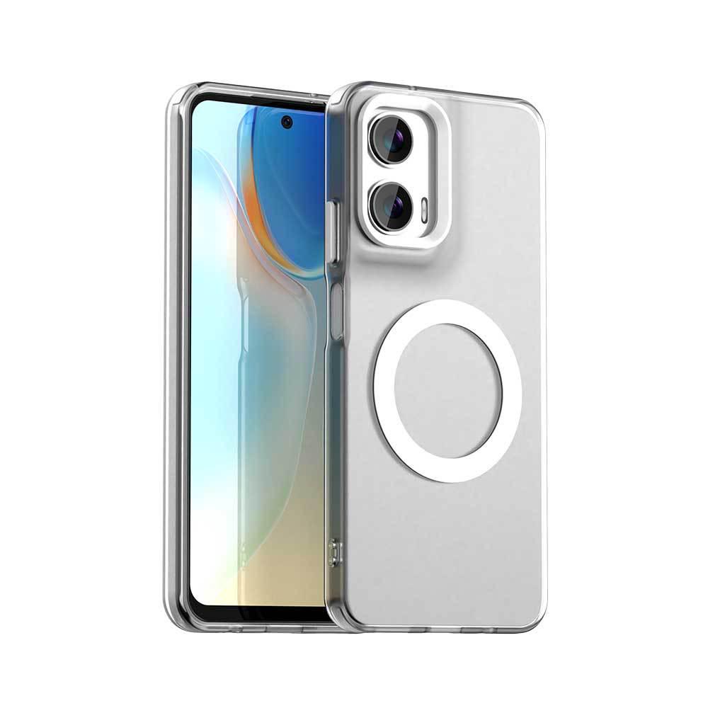 Матовый магнитный чехол для телефона Motorola MOTO Edge 60 Fusion & G86, Совместим с s50 & G56 (трансграничная версия).