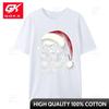 Skull in A Santa Claus Hat Christmas Skull Tshirt Unisex Pure Cotton Tshirt Tee Shirt Unisexs High Quality Sweatshirt