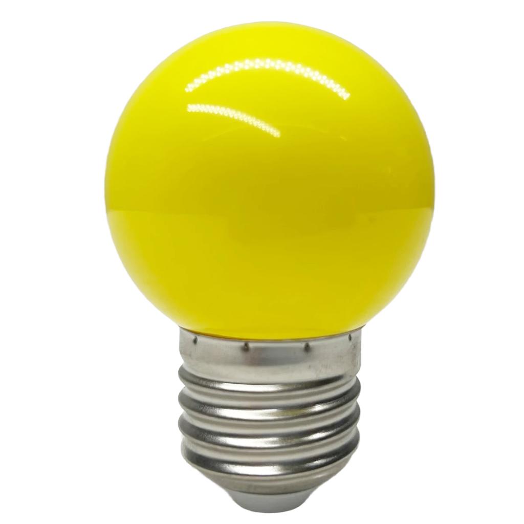 E27 B22 2W LED Globe Bulb Colorful 110V 220V G45 Atmosphere Lamp Blue Green Purple Red Yellow Pink Orange White for Party Decor