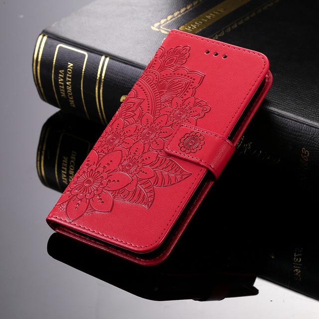 Кожаный чехол-кошелек с цветочным принтом для Samsung Galaxy S10 S20 S21 Fe S22 S23 Plus Ultra A22 A13 A53 A23 A14 A04e A54 A34 5g