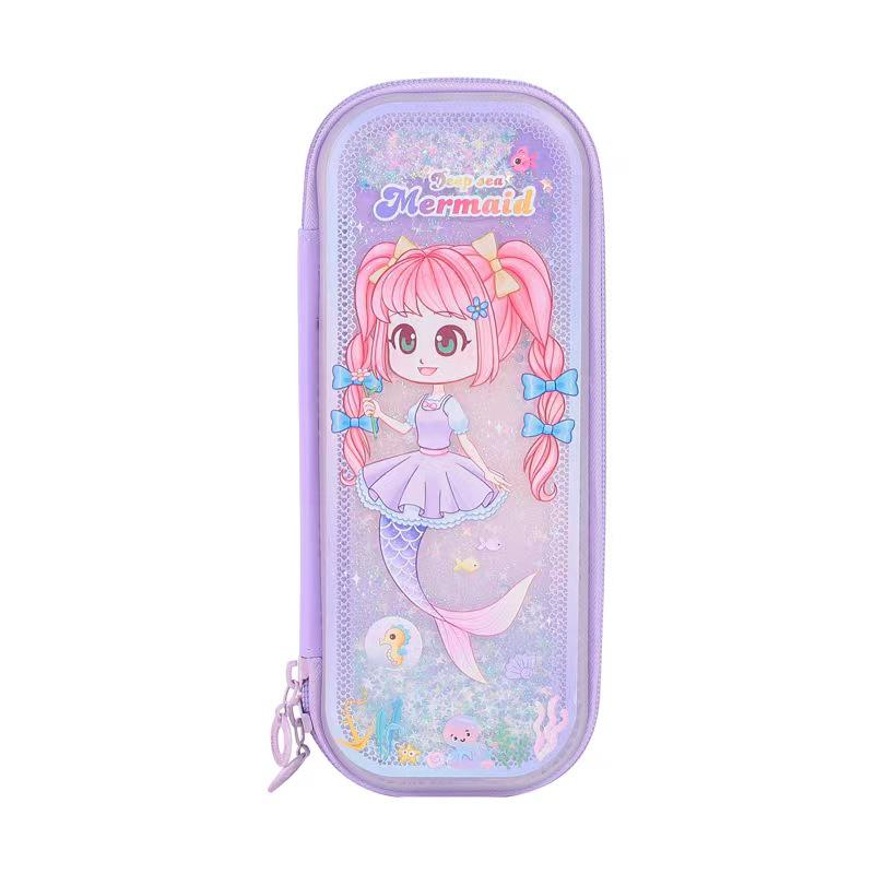 Умный пенал из термополиуретана с рисунком из мультфильма «Зыбучие пески» для студентов 