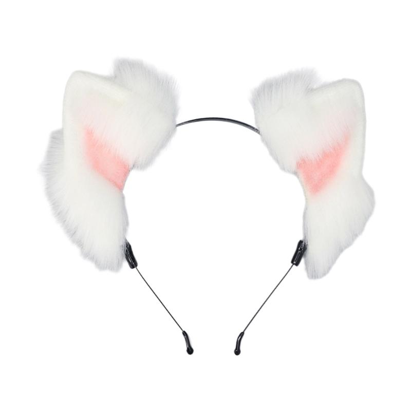 Halloween Cartoon Cat Ears Hair Hoop Woman Headband Makeup Headband for Easter Carnivals Cosplay Hair Accessories