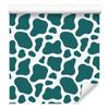 Cow Patches Wallpaper Turquoise, Turquoise Center for Living Room and Bedroom 50x1000