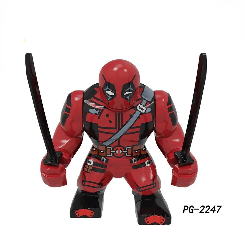 Action Figure: Marvel Mini Block Figurine Superhero Series Iron Man Spider Man Combination Block Children's Puzzle Toy Gift