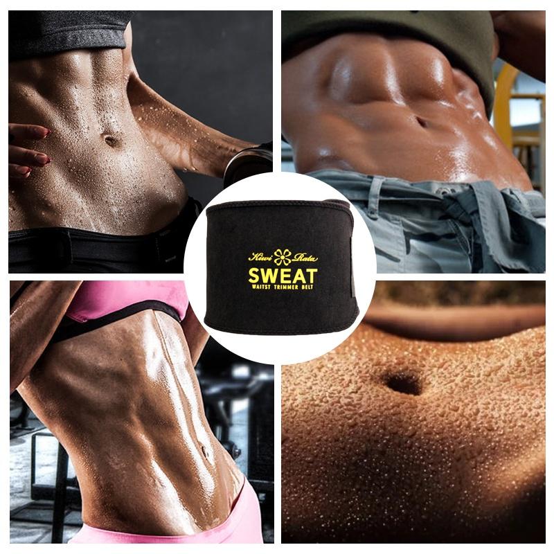 Женский спортивный тренажер для талии, фитнес-триммер для талии, пояс для сжигания жира, сжигатель жира для сауны, потовая полоса
