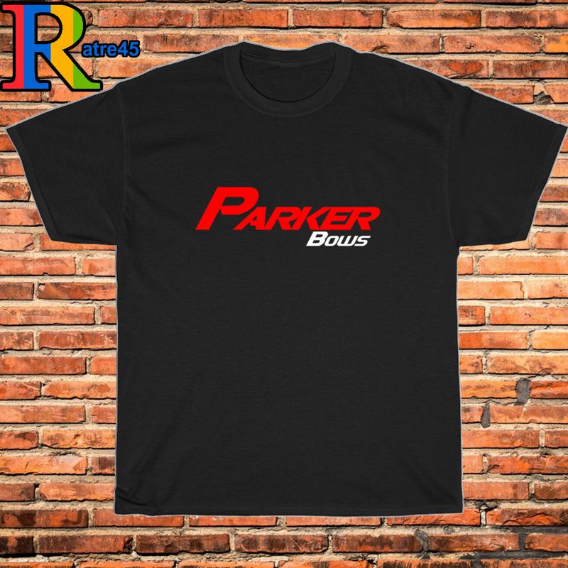 Новая черная серая белая темно-синяя футболка с логотипом Parker Bows Размер S 5XL