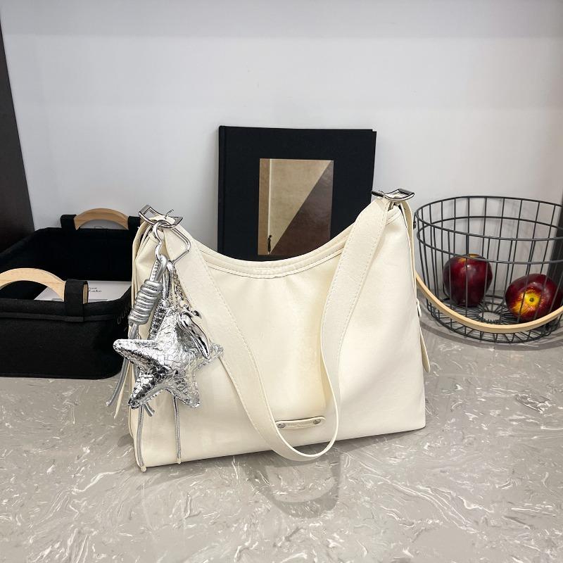 Популярная женская сумка-пельмень большой вместимости, новая простая и универсальная наплечная сумка-мессенджер, сумка для поездок на работу