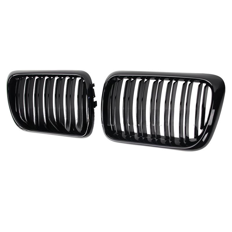 BLACK E36 Grille ABS Front Replacement Hood Kidney Grill For BMW E36 1997 1998 1999 for BMW 318i 323i 325i 320i 328i