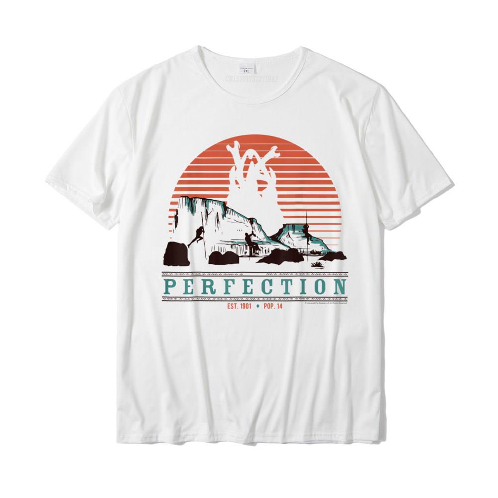 Tremors Perfection Sunset Logo TShirt Top Tshirts for Men Normal Tops Shirt Christmas Day Funny cosie Cotton