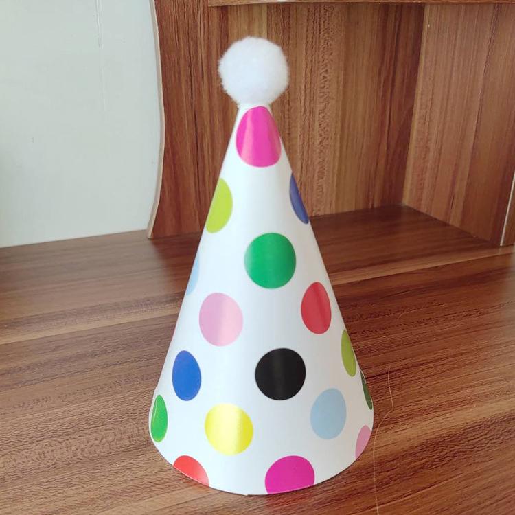 Xiaohongshu Style Birthday Hat & Cake Decorations - Fun Photo Props for Baby's First Birthday