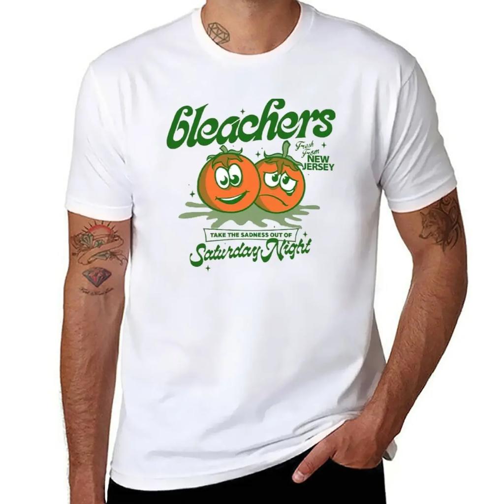 bleachers T-Shirt sports fans oversizeds heavy weight t shirts for men