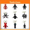 Haoan Doors Roblox Figure Keychain Pendant For Your Bag Or Keys Spooky And Cute Pvc Soft Rubber Material!