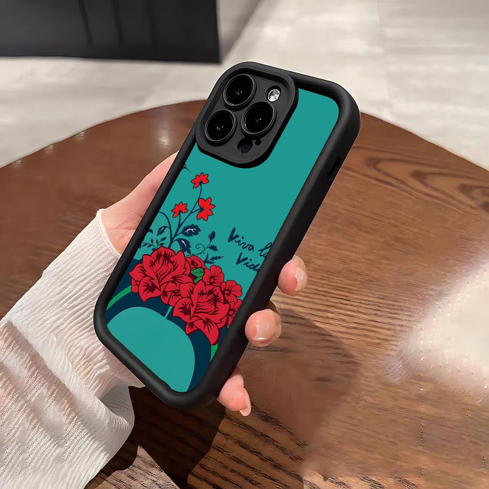 Модный Чехол Для Телефона С Фридой Кало Для IPhone 17 Pro Max 15 Pro 16 14 Plus 12 13 Mini 11 Pro Ударопрочный Мягкий Чехол