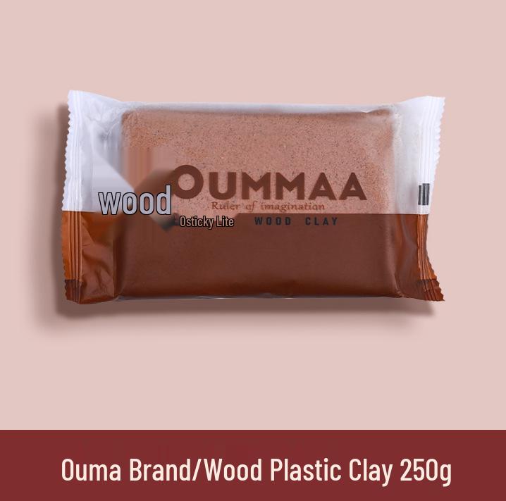 Набор белой самозатвердевающей глины Ladoll 500 г - DIY-глина для лепки фигурок, не требующая обжига