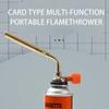 Adjustable Flame Gas Lighters Ignition Head with Reverse Use Kitchen Jet Blow Torch Lighter for BBQ Butane Lighter
