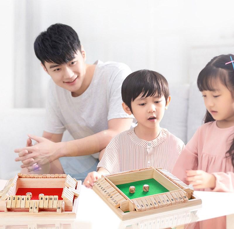 Математическая игра с четырехсторонними карточками: Цифры 1-12 для детей и родителей - Набор для сложения, вычитания, умножения и деления