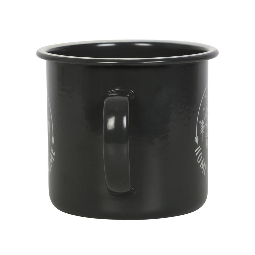 Something Different Crystals And Coffee Enamel Camp Mug