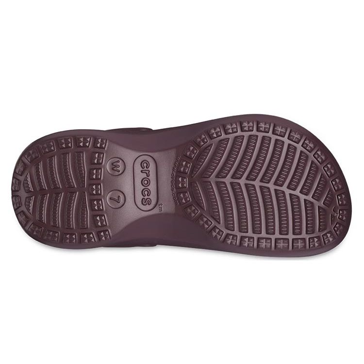 Crocs EVA Классические Теплые Хлопковые Клоги Облако Женская Обувь Глубокая Вишня 207938-6WD