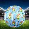 Pippi Longstocking Print Size 5 Soccer Ball, PU Wear Resistant Football for Match Training and Daily Practice, Birthday Gift for Soccer Fans