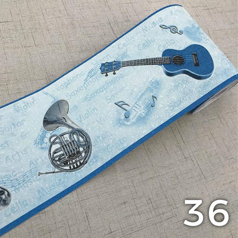 5M ПВХ самоклеящиеся наклейки на плинтус, цветочные наклейки на талию, водонепроницаемые 3D настенные бордюры для ванной комнаты, декор