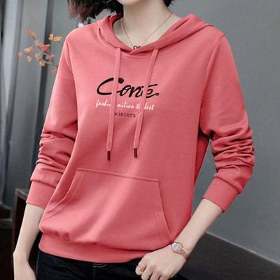 Женские модные повседневные худи и свитшоты с капюшоном и длинными рукавами