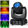 100W LED Moving Head Light Rotating DJ Light Prism Stage Light High Brightness Stage Lighting with DMX512 12CH Sound Activated Mode Color Spotlight