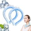 For Summer Ice Ring Neck Cooler Reusable Cooling Neck Wrap Hot Neck Cooling Tube Outdoor Workers