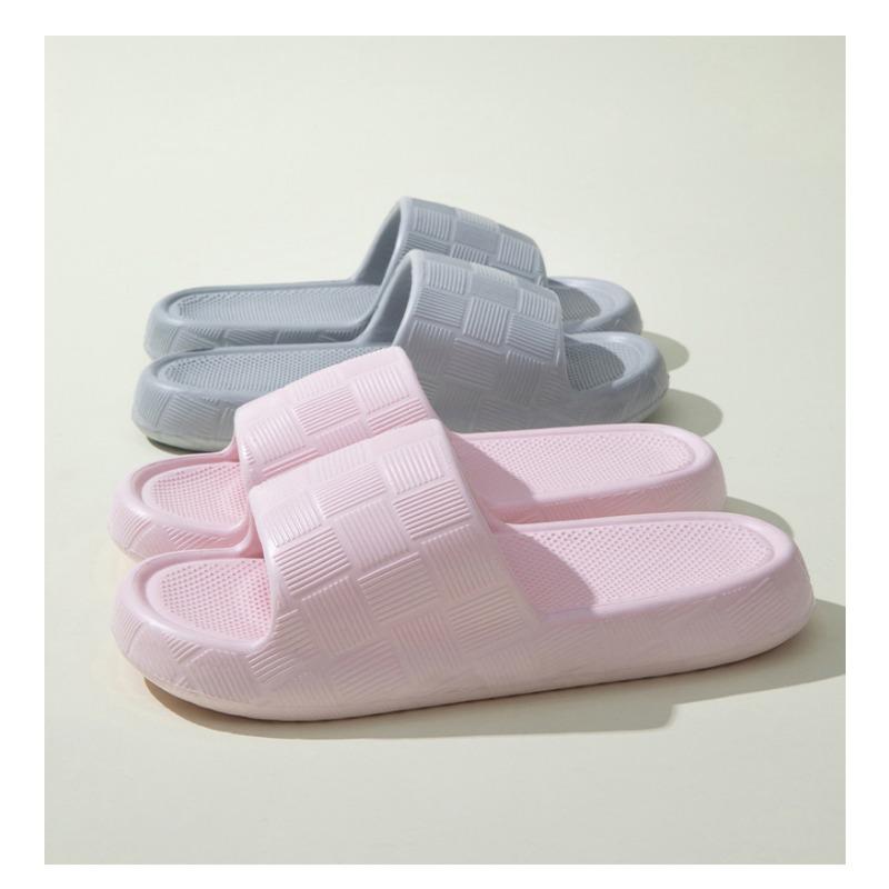 Тапочки, Парные тапочки, Нескользящие, Бытовые, Для ванной, Толстая подошва, Мужские тапочки