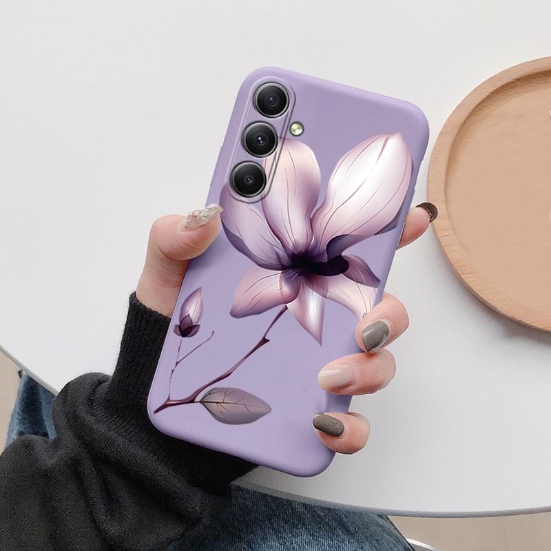 Мягкий силиконовый чехол Heart ButterflySoft для Xiaomi Redmi Note 13 Pro 13C Samsung A35 A55 M35 S24 Huawei Honor 200 iPhone Camera Защитный противоударный чехол