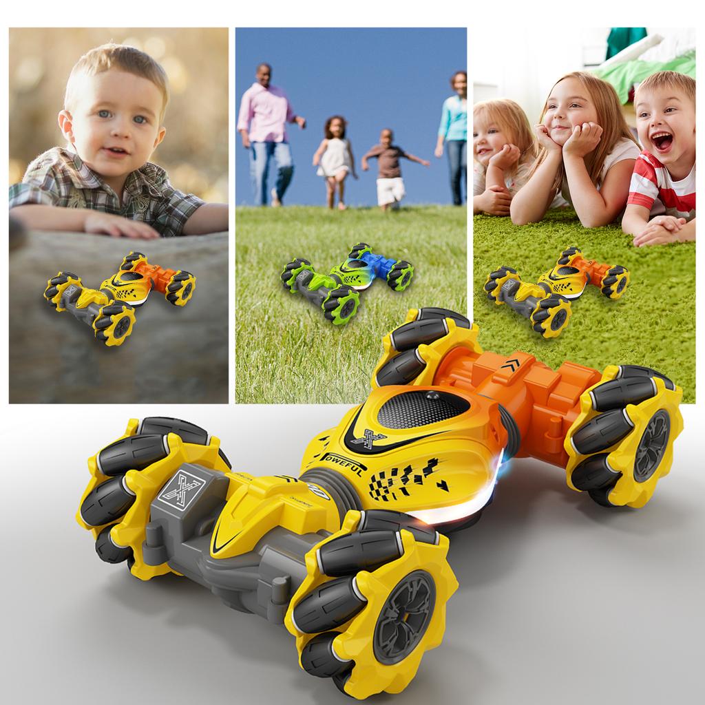 Новый 4WD RC Автомобиль Игрушка 2.4G Радио Дистанционное Управление Автомобили RC Часы Датчик Жестов Вращение Твист Трюк Дрифт Автомобиль Игрушка для Детей Подарок