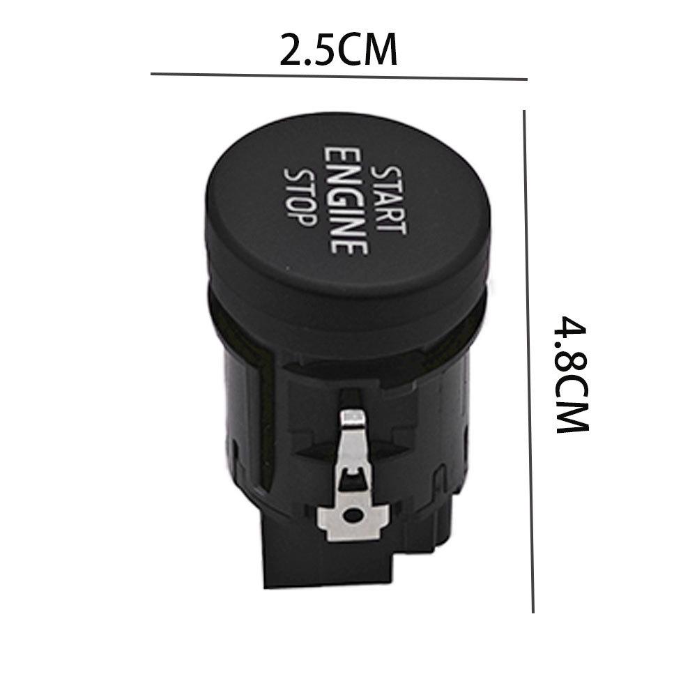 5E0905217: Compatible with Volkswagen Skoda vehicles' one-button ignition start control switch.