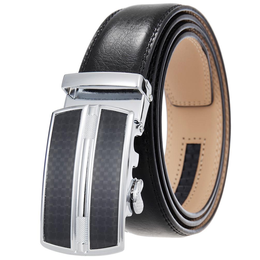 5шт. Ремень с автоматической пряжкой, воловья кожа, ремень, мужской Ly36-0257-1