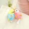 Stuffed Animal Parrot Keyring Cute Bird Bird Pendant Plush Magnetic Keychain  Friend Couple